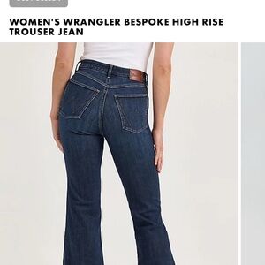 Wrangler Women's High Rise Jeans - Dark Blue